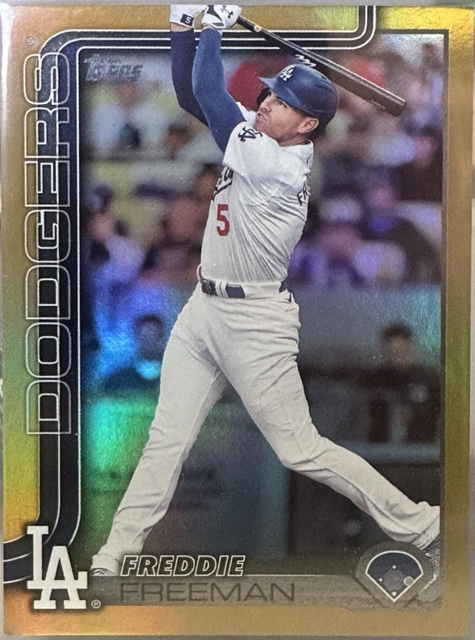 Freddie Freeman [Gold Foil] (2025 Topps)