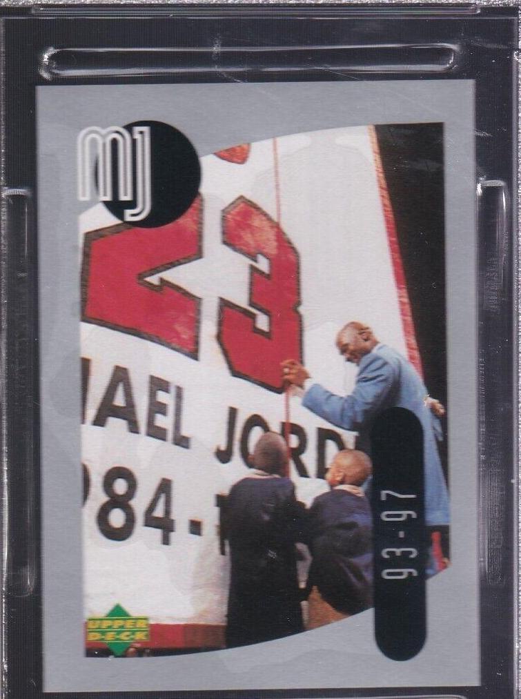 Michael Jordan #47 Basketball Cards 1998 Upper Deck International MJ Stickers