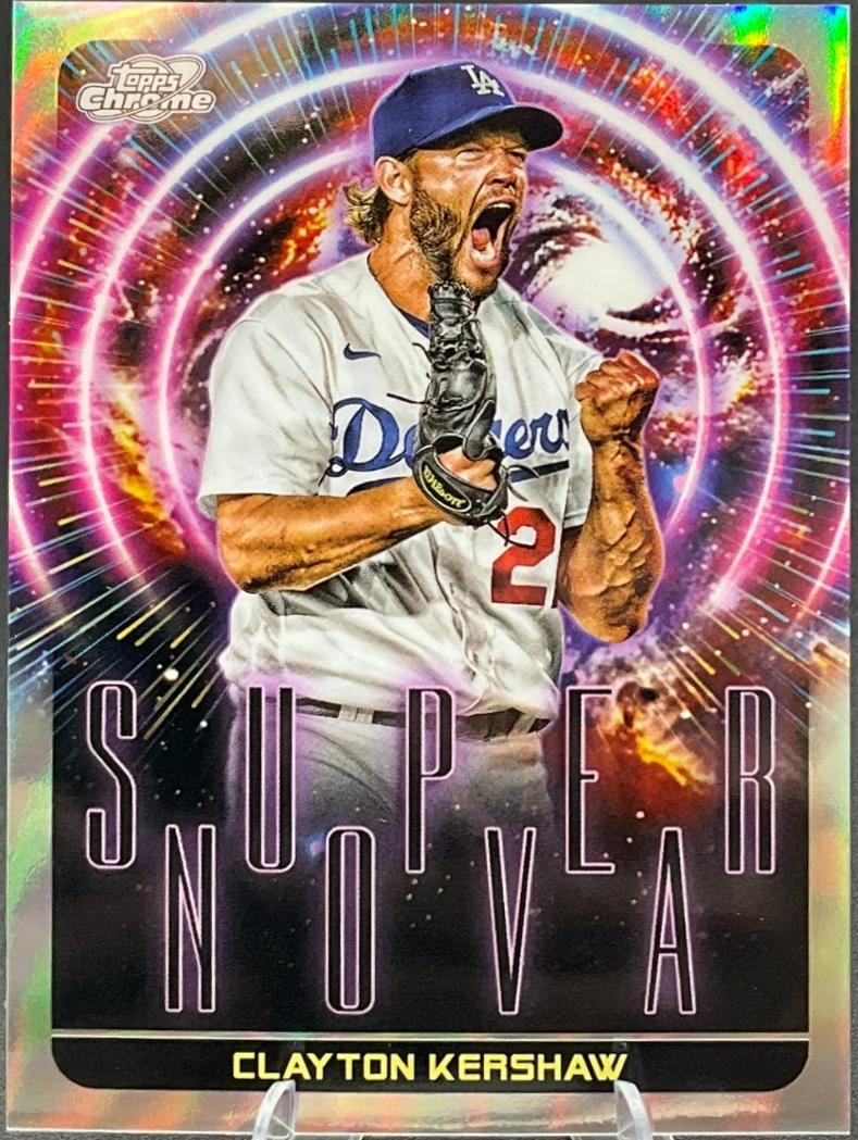 Clayton Kershaw #S-10 Prices | 2025 Topps Cosmic Chrome Supernova