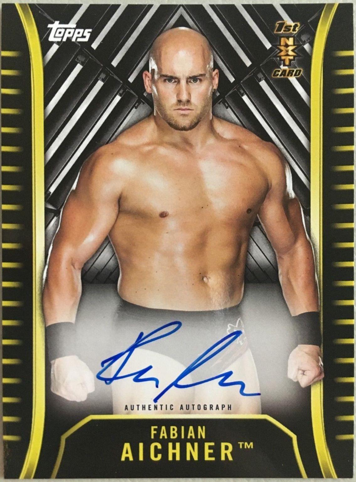 Fabian Aichner #A-FA Wrestling Cards 2018 Topps WWE NXT Autographs