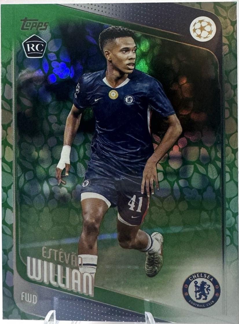 Estevao Willian [Green] #66 Prices | 2025 Topps UEFA | Soccer Cards