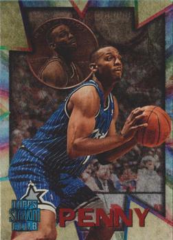 Anfernee Hardaway #MH5 Basketball Cards 1996 Stadium Club Mega Heroes