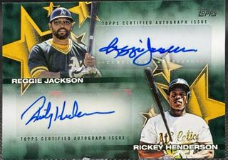 Reggie Jackson / Rickey Henderson