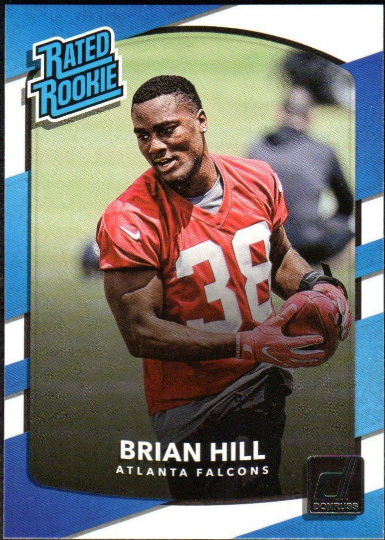 Brian Hill #310 Football Cards 2017 Panini Donruss