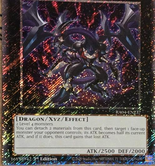 Dark Rebellion Xyz Dragon RA04-EN237 Cover Art