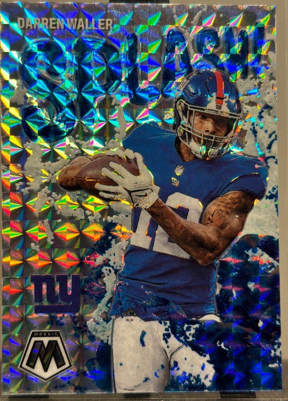 Darren Waller #SS-DW Football Cards 2023 Panini Mosaic Splash