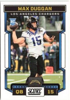 Max Duggan #308 Football Cards 2023 Panini Score