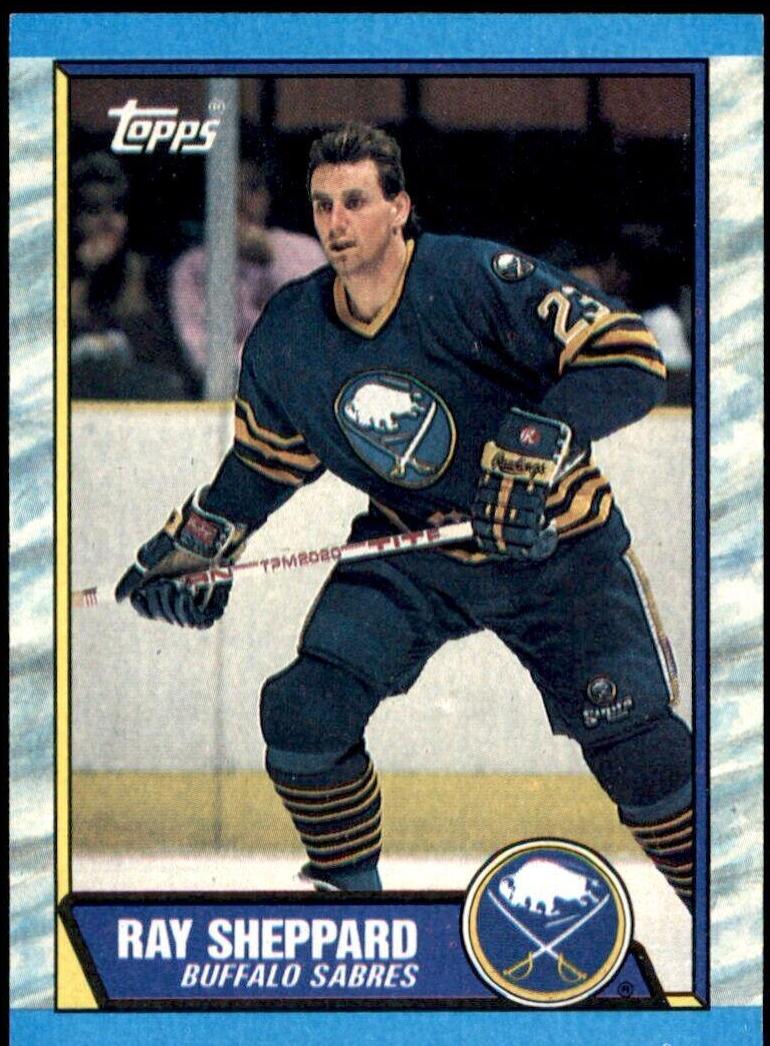 Ray Sheppard #119 1989-90 Topps Hockey