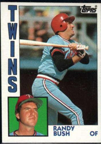 Randy Bush #429 Baseball Cards 1984 Topps