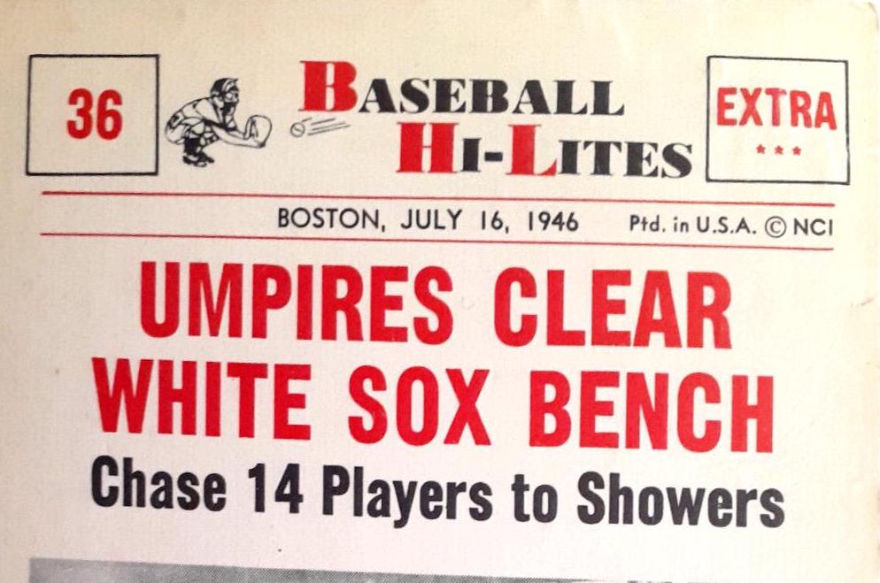 Umpires Clear #36 Baseball Cards 1960 NU Card Baseball Hi Lites