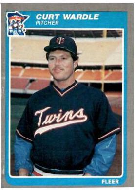 Curt Wardle #U-127 Baseball Cards 1985 Fleer Update