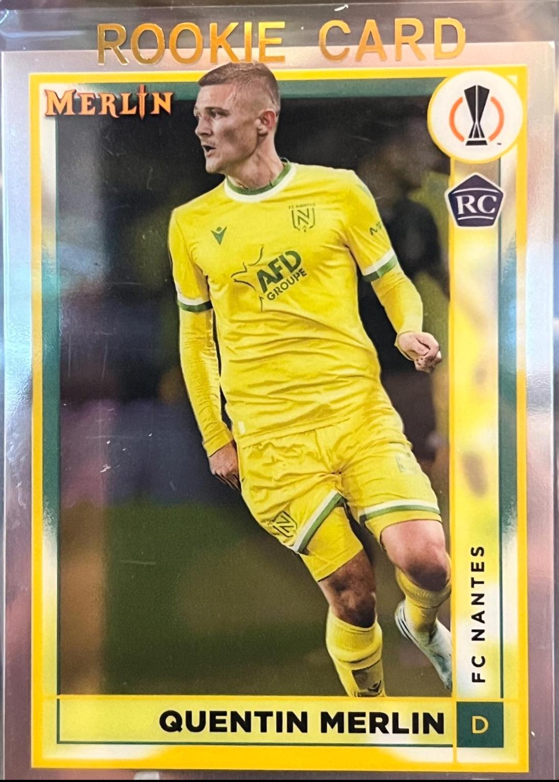 Quentin Merlin #111 Soccer Cards 2022 Topps Merlin Chrome UEFA Club Competitions