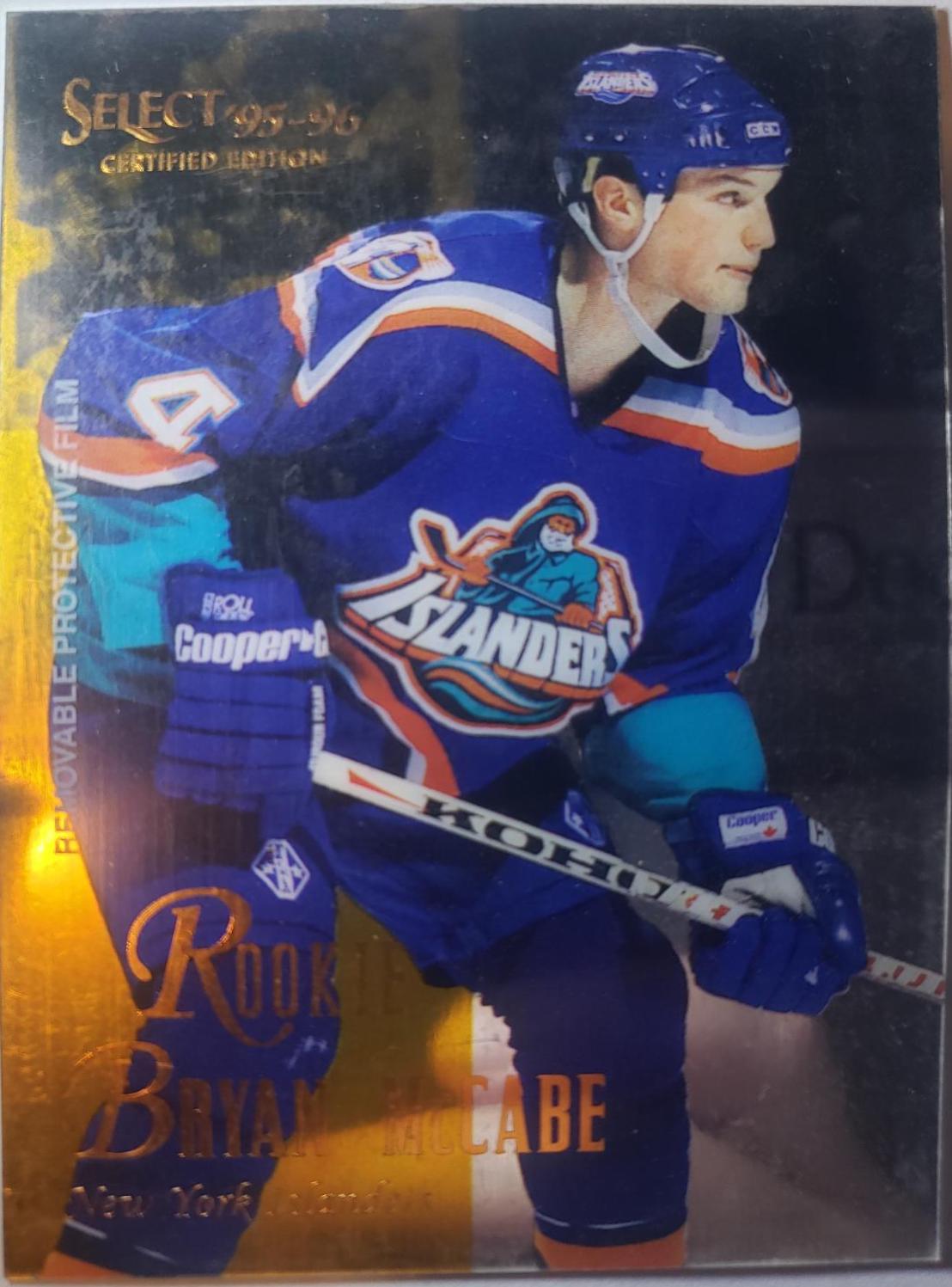 Bryan McCabe #126 Hockey Cards 1995 Select Certified