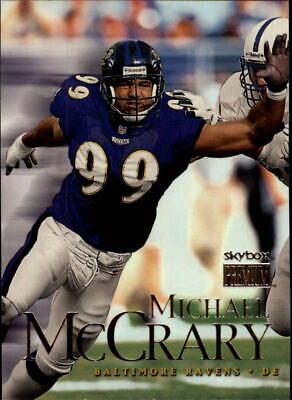 Michael McCrary #22 Football Cards 1999 Skybox Premium