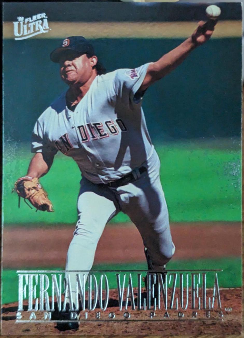 Fernando Valenzuela #563 1996 Ultra Baseball