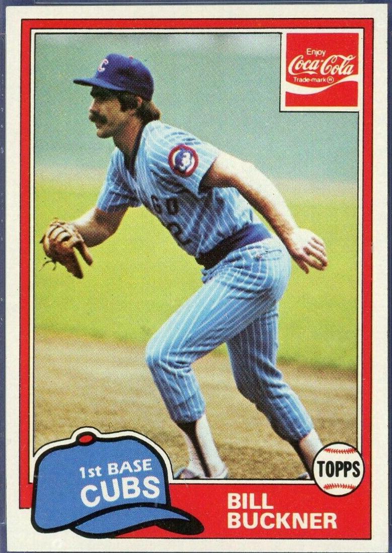 Bill Buckner #2 Baseball Cards 1981 Coca Cola
