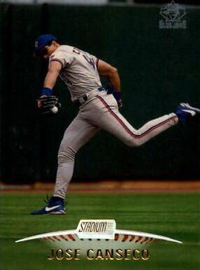 Jose Canseco #32 Baseball Cards 1999 Stadium Club