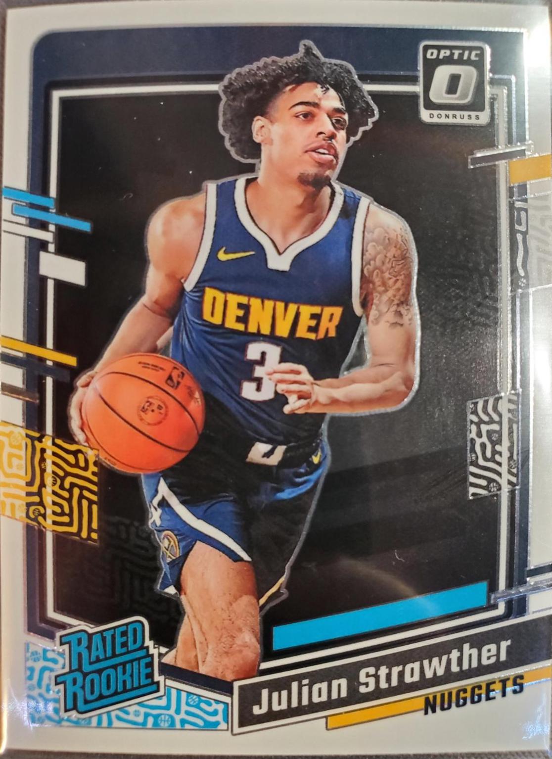 Julian Strawther #247 Basketball Cards 2023 Panini Donruss Optic
