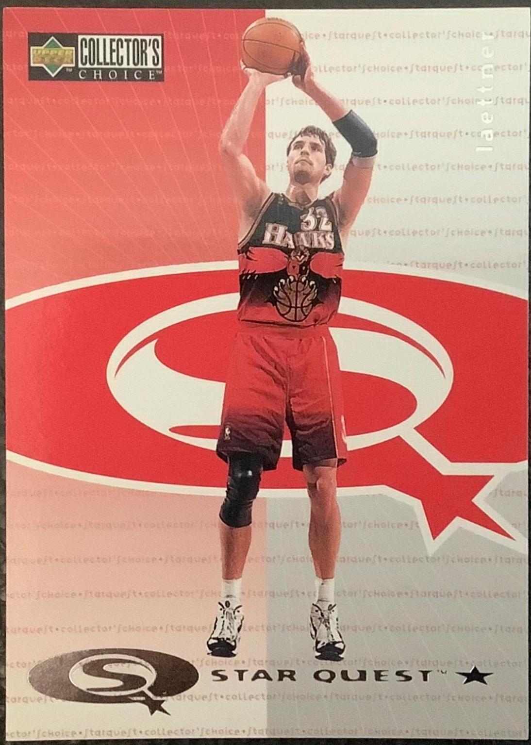 Christian Laettner #SQ110 Basketball Cards 1997 Collector's Choice Starquest