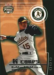 Tim Hudson #8 Baseball Cards 2002 Fleer Focus JE K Corps Prices