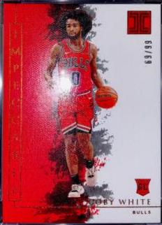 Coby White #87 2019-20 Panini Impeccable Basketball