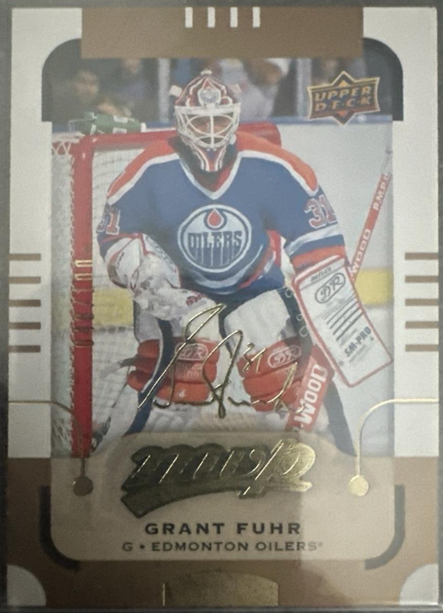Grant Fuhr #169 2015-16 Upper Deck MVP Hockey