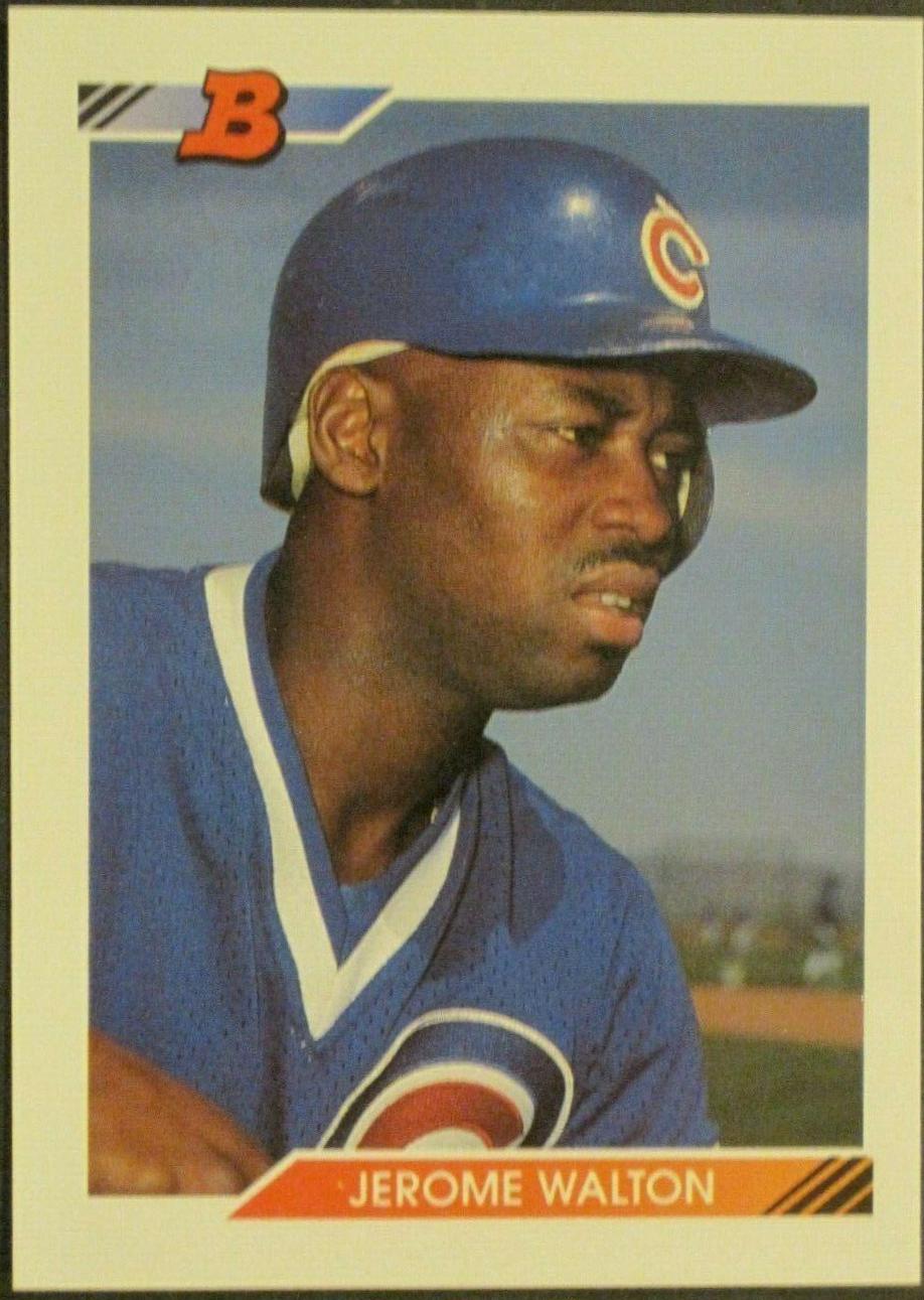 Jerome Walton #27 Baseball Cards 1992 Bowman