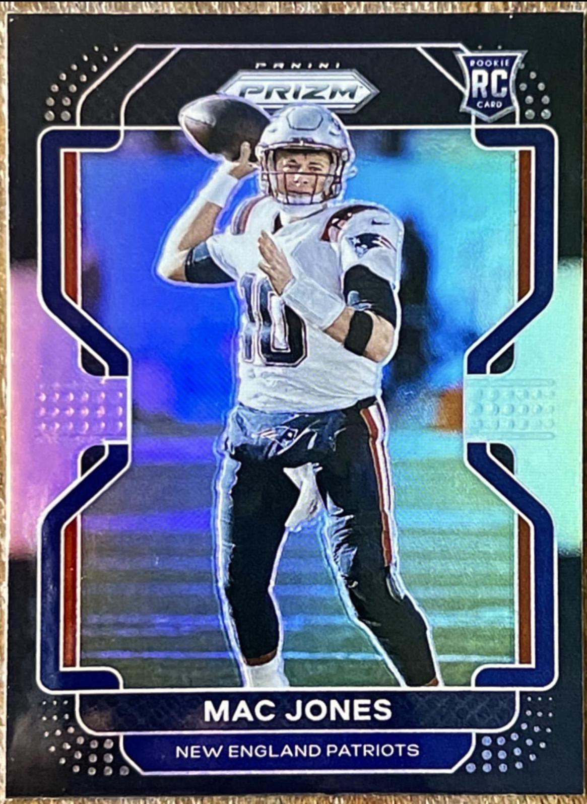 Mac Jones #PB-5 Football Cards 2021 Panini Chronicles
