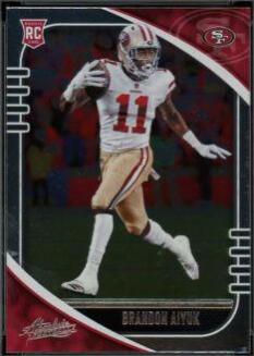 Brandon Aiyuk #111 Football Cards 2020 Panini Absolute