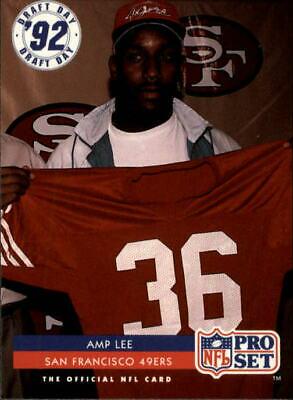 Amp Lee #29 Football Cards 1992 Pro Set