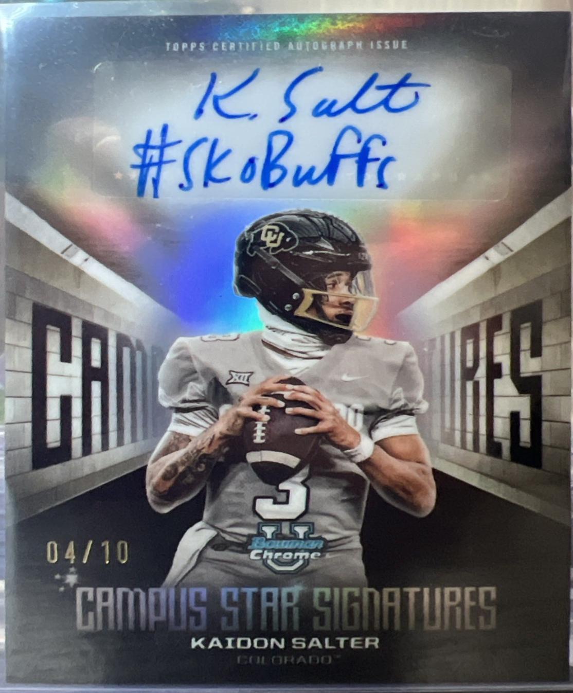 Kaidon Salter [Black Refractor] #CSS-KS