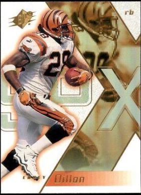 Corey Dillon #17 Football Cards 2000 Spx