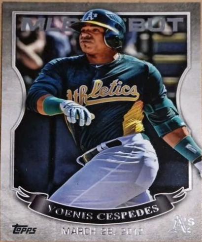 Yoenis Cespedes [Silver] #MLBD-7