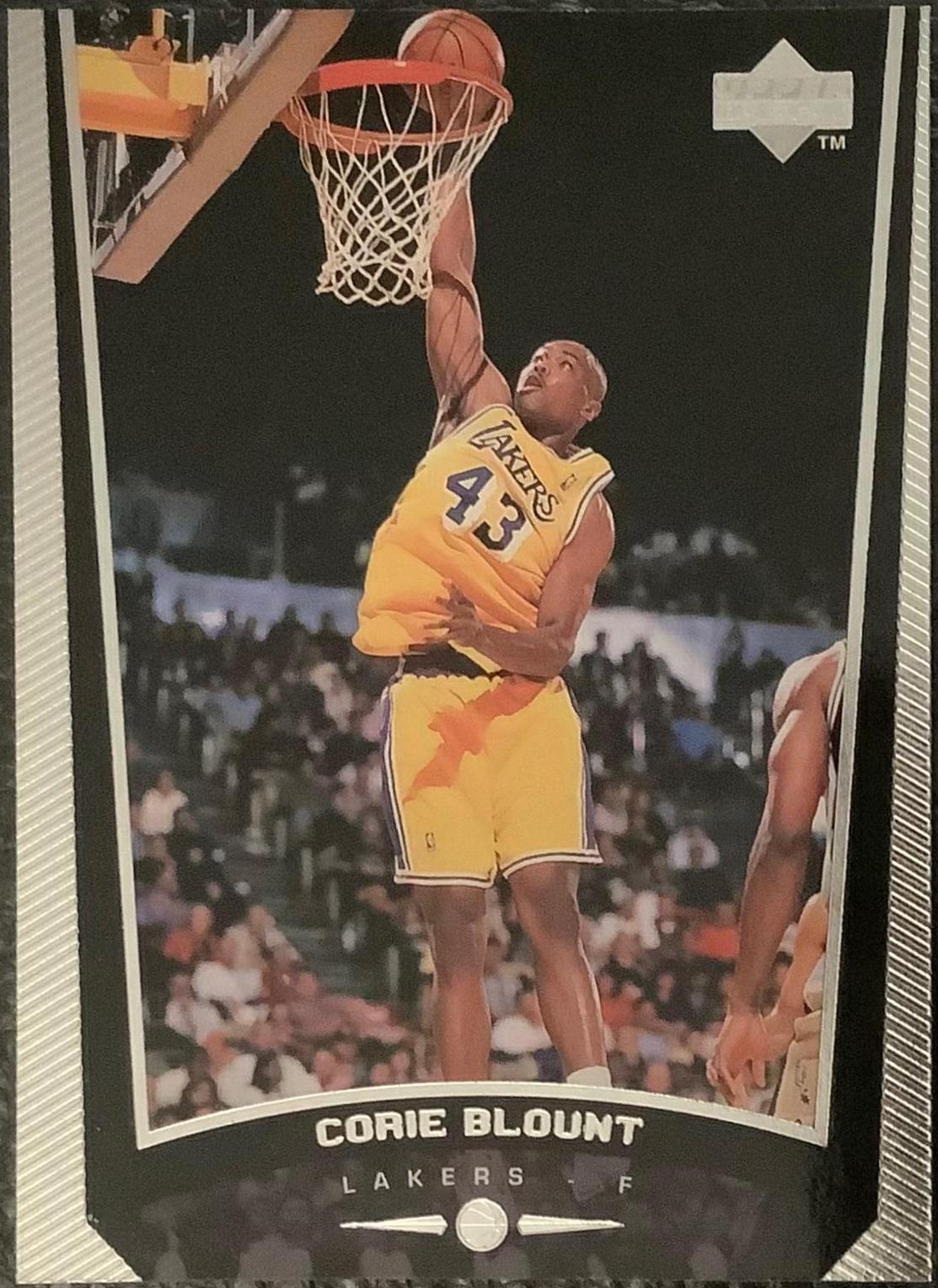 Corie Blount #79 Basketball Cards 1998 Upper Deck
