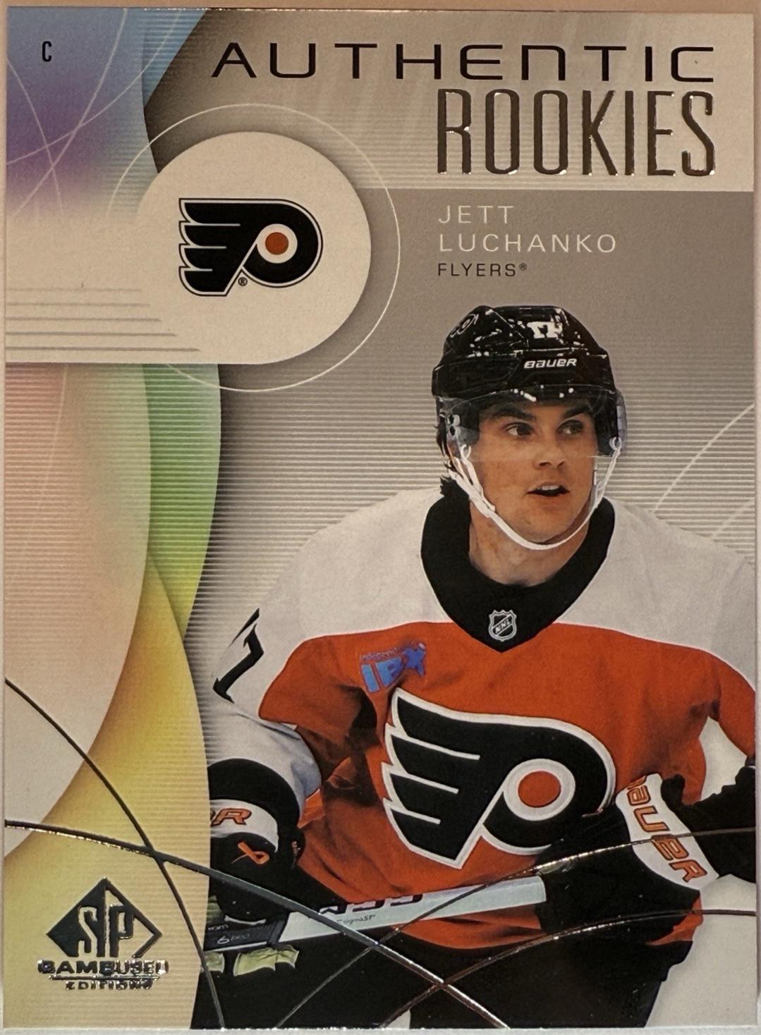 Jett Luchanko #262 Hockey Cards 2024 SP Game Used
