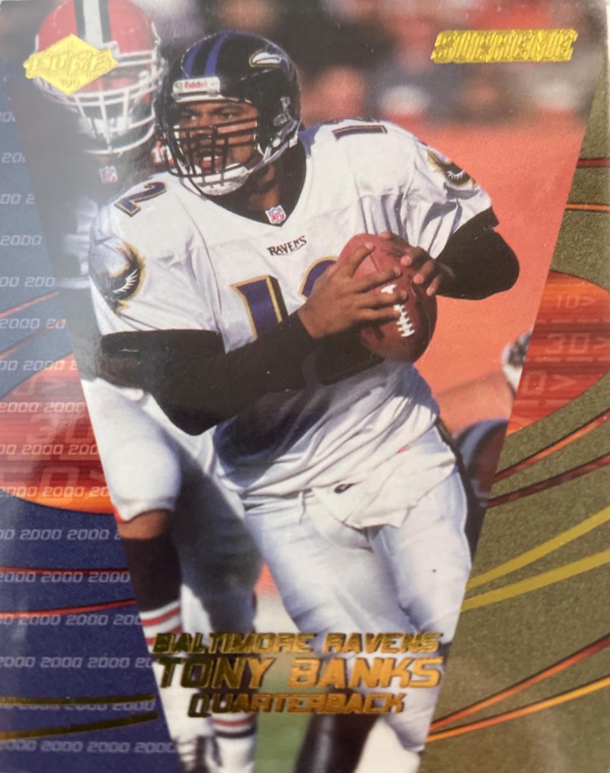 Tony Banks #10 Football Cards 2000 Collector's Edge Supreme