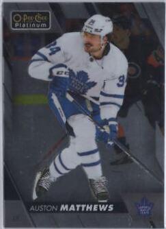 Auston Matthews #P-AM Hockey Cards 2023 O-Pee-Chee Platinum Preview