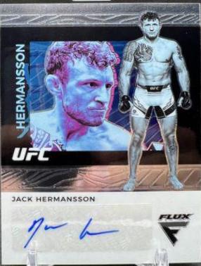 Jack Hermansson #FX-JHM Ufc Cards 2022 Panini Chronicles UFC Flux Autographs