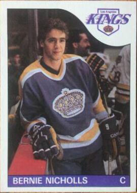 Bernie Nicholls #148 Hockey Cards 1985 Topps