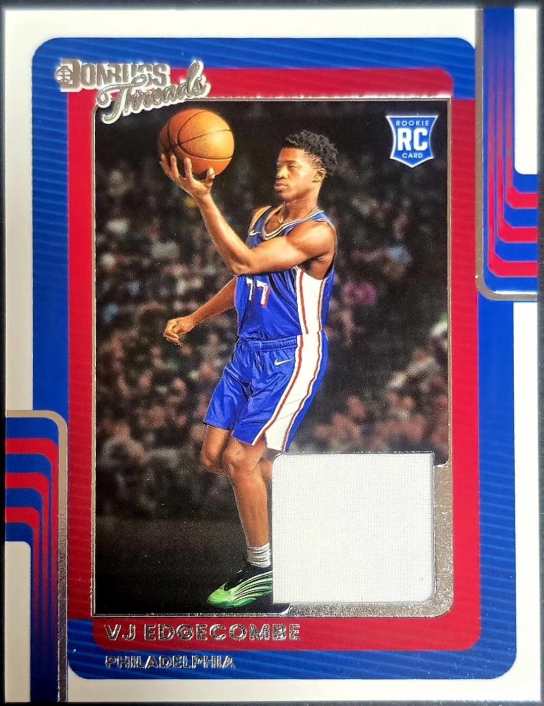 VJ Edgecombe #30 2025 Panini Donruss Threads Basketball