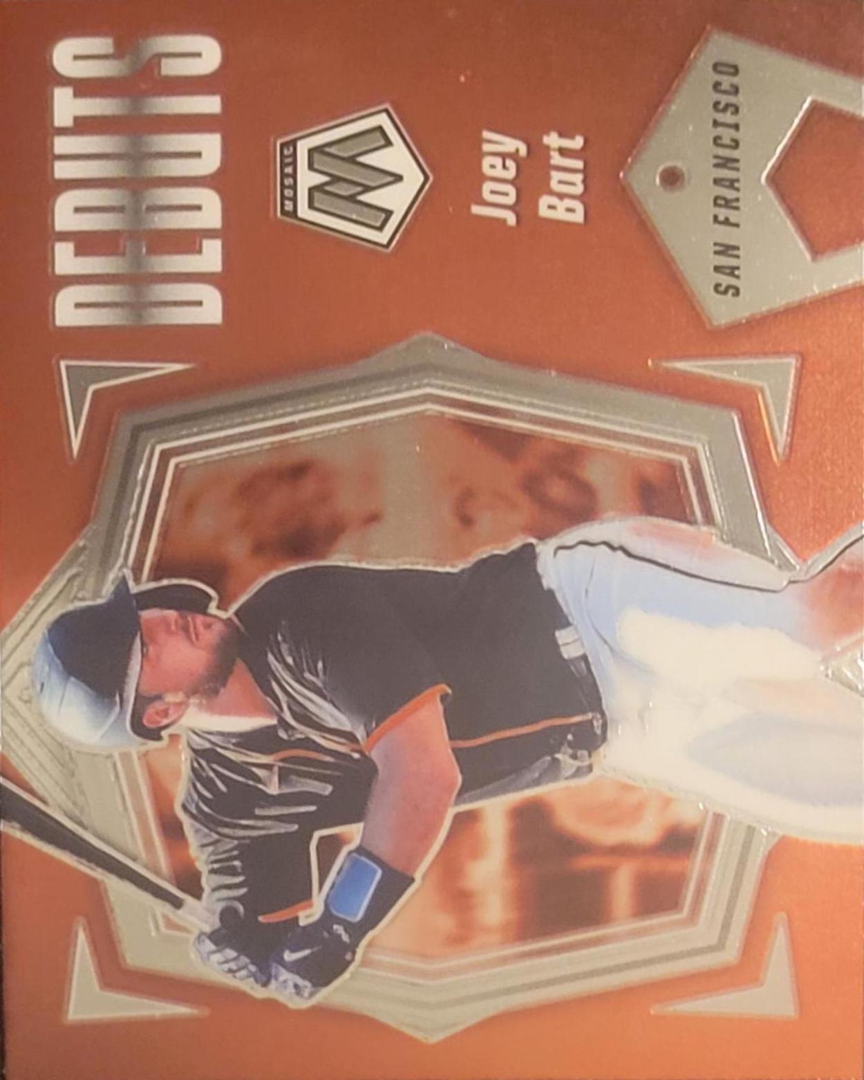 Joey Bart #PD3 Baseball Cards 2021 Panini Mosaic Debuts