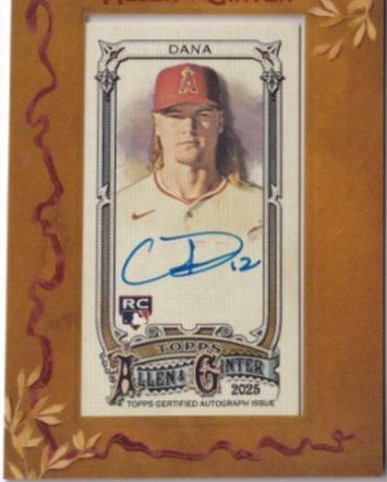 Caden Dana #MA-CDA Prices | 2025 Topps Allen and Ginter Framed