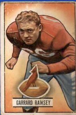 Buster Ramsey #28 Football Cards 1951 Bowman