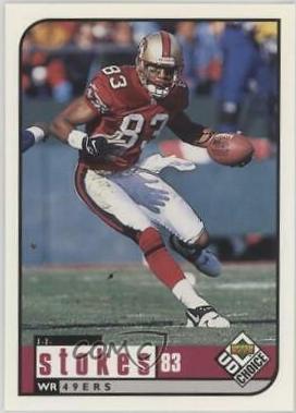 J. J. Stokes #6 Football Cards 1998 Upper Deck UD Choice