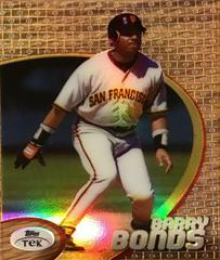 Barry Bonds [Pattern 8] #3 Baseball Cards 1998 Topps Tek Prices