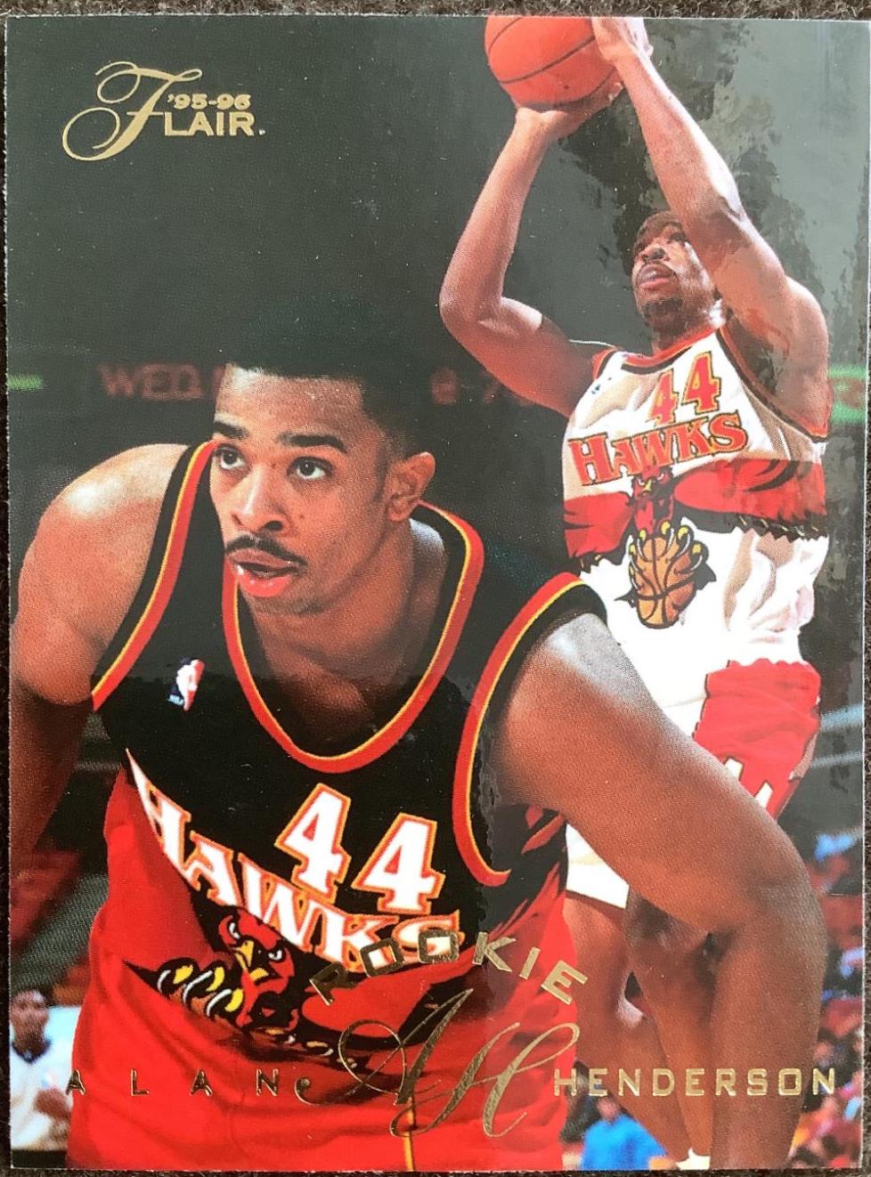 Alan Henderson #207 Basketball Cards 1995 Flair