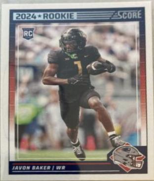 Javon Baker #393 Football Cards 2024 Panini Score