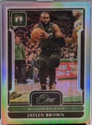 Jaylen Brown #2 Basketball Cards 2022 Panini One and One