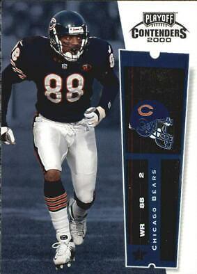 Marcus Robinson #18 Football Cards 2000 Playoff Contenders