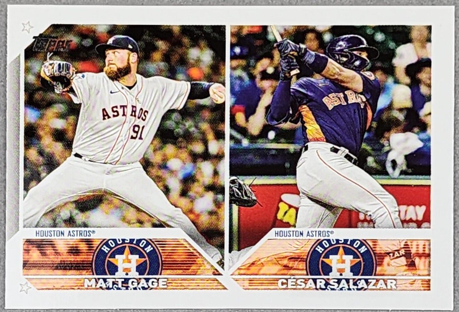 Cesar Salazar, Matt Gage #US318 Baseball Cards 2023 Topps Update
